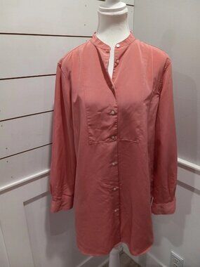 Lauren Ralph Lauren Women Long Sleeve Top Shirt Blouse Size Large